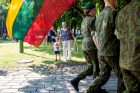 Istorinės Prezidentūros kiemelyje prisiekė leitenantai Istorinės Prezidentūros kiemelyje prisiekė leitenantai