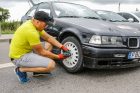 Automobilių slalomo varžybos Klaipėdoje Automobilių slalomo varžybos Klaipėdoje