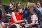 Meras pasveikino šimtukininkus Meras pasveikino šimtukininkus