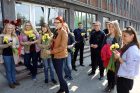 Onkologinių ligų prevencijai – narcizų dalijimo akcija Onkologinių ligų prevencijai – narcizų dalijimo akcija