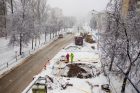 Vandentiekio avarija Žemaitės gatvėje Vandentiekio avarija Žemaitės gatvėje