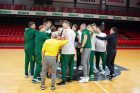 Lietuvos vyrų krepšinio rinktinės treniruotė Lietuvos vyrų krepšinio rinktinės treniruotė