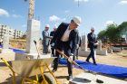 Prasidėjo Fabijoniškių baseino statybos Prasidėjo Fabijoniškių baseino statybos