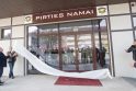 Pradžia: „Pirties namų“ atidarymo akimirka.